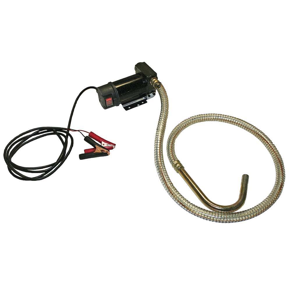 American Forge 12V DC Powered Rotary Pump with Fittings and Hardware for 8878 Low Profile Oil Drain - Ascmtools