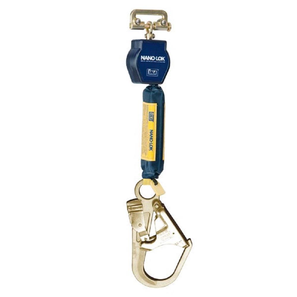 DBI Sala Nano-Lok 6 Ft. Quick Connect Self Retracting Lifeline - Ascmtools