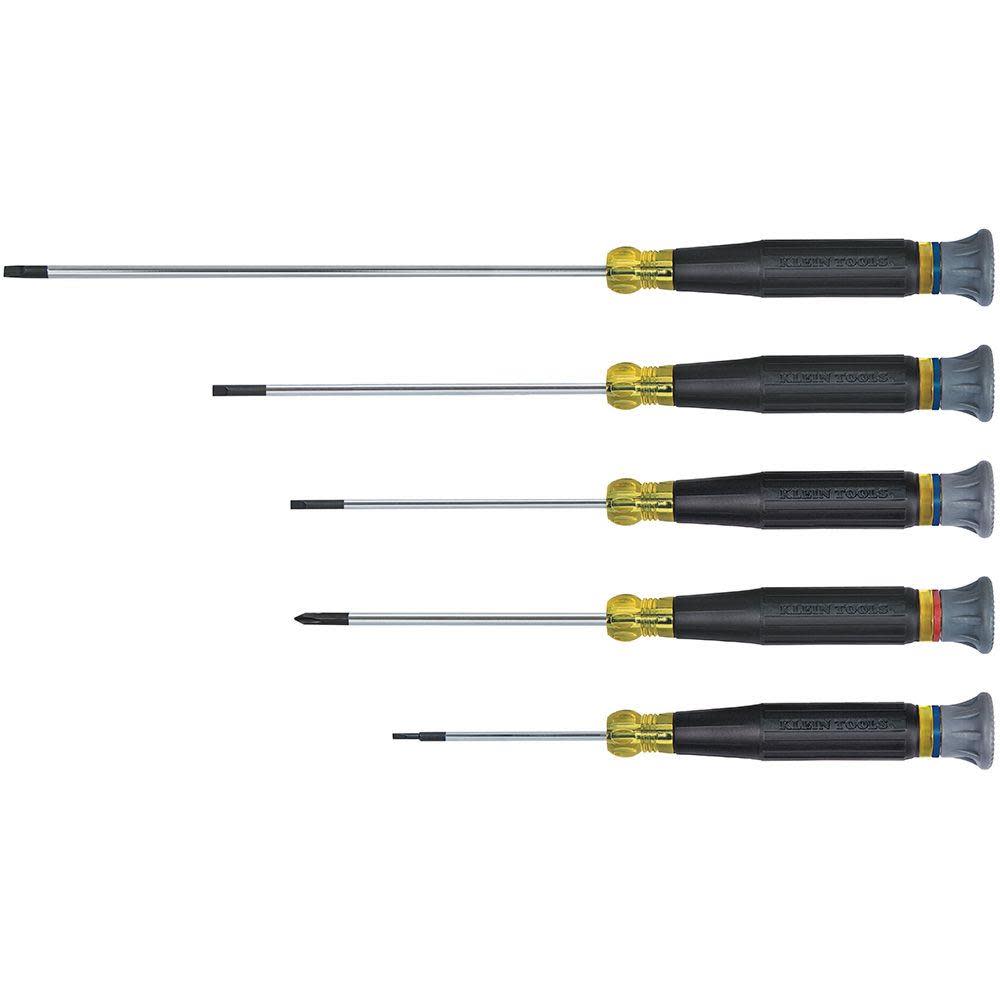 Klein Tools 5 Piece Electronics Screwdriver Set - Ascmtools