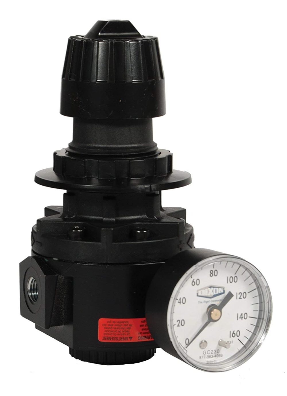 Dixon Valve and Coupling 1/2 In. 300 Psi Standard Regulator with Gauge - Ascmtools