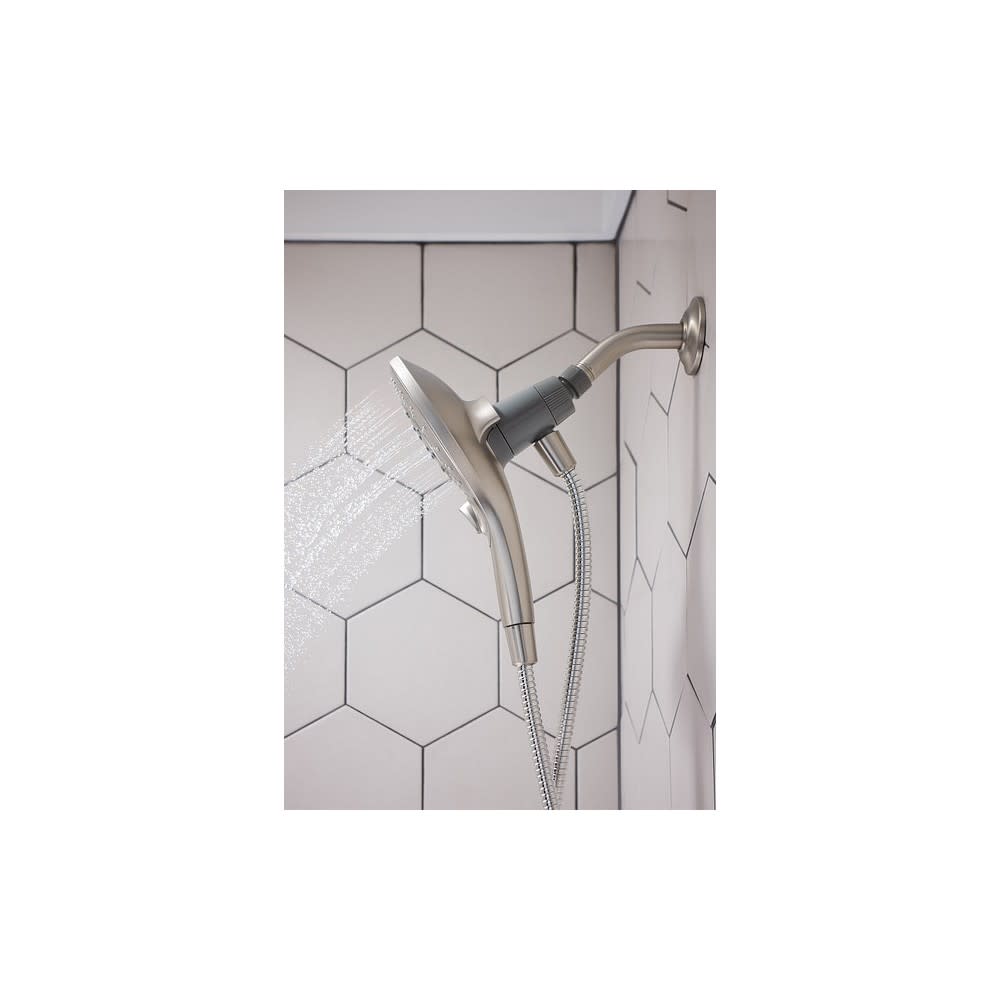 Moen Engage Spot Resist Nickel 5.5″ Spray Head Handheld Shower - Ascmtools