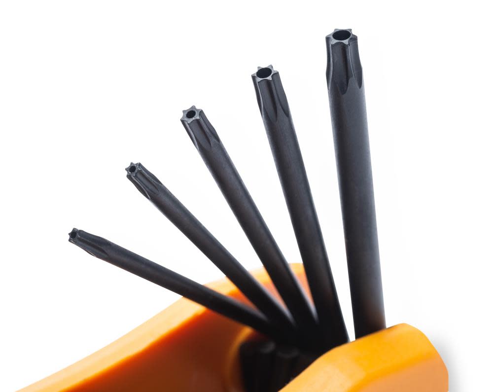 GEARWRENCH Tamper Proof Torx Folding Hex Key Set 8pc - Ascmtools