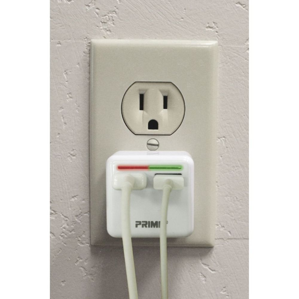 Prime 2 Port USB Travel Charger with Retractable Plug - Ascmtools