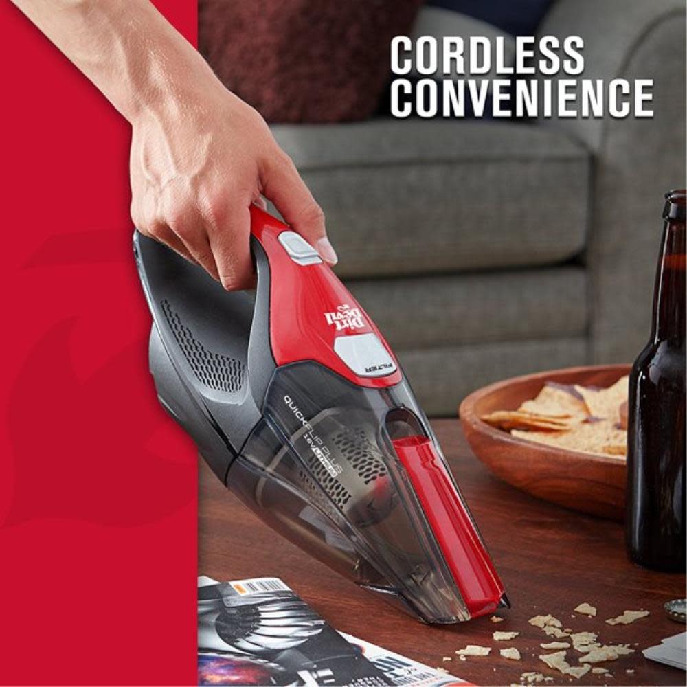 Dirt Devil Quick Flip Plus Cordless Vacuum Cleaner 16V Handheld - Ascmtools