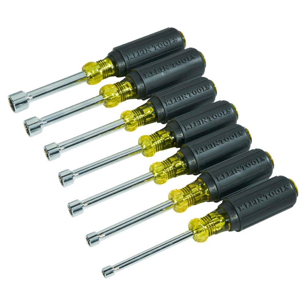 Klein Tools Magnetic Nut Driver 3″ Shank 7 Pc - Ascmtools