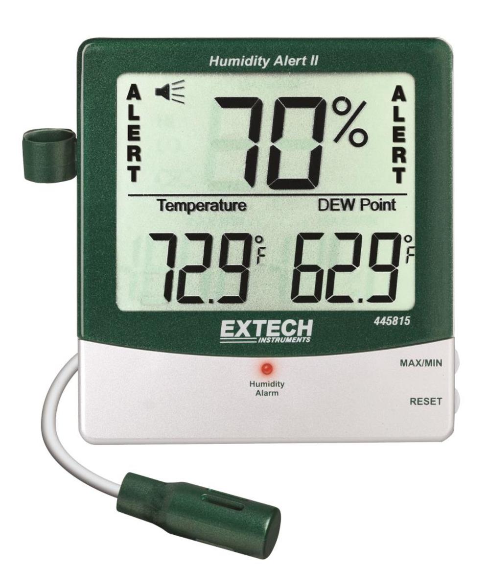 Extech Hygro-thermometer Humidity Alert with Dew Point - Ascmtools