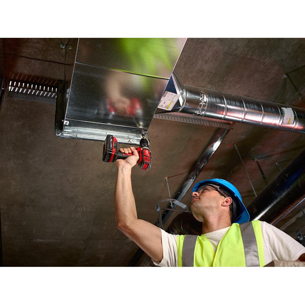 Milwaukee M18 Compact 1/2 In. Drill Driver Kit with Compact Batteries - Ascmtools