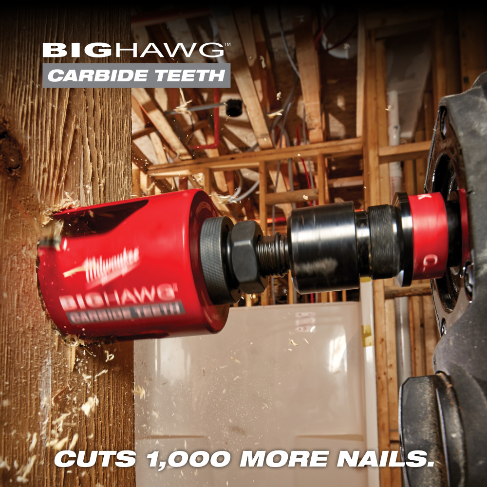 Milwaukee 10 pc. Big Hawg with Carbide Teeth Kit - Ascmtools