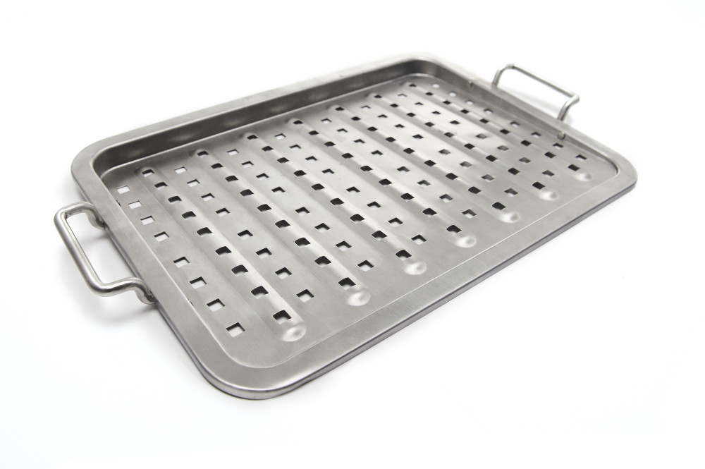 Broil King 16-in x 11-in Stainless Steel Flat Grilling Topper - Ascmtools