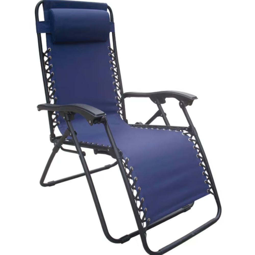 Seasonal Trends Relaxer Chair Blue - Ascmtools