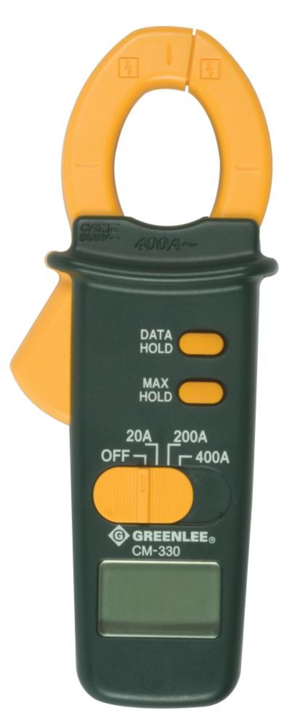 Greenlee Clamp Meter 400Amp AC - Ascmtools