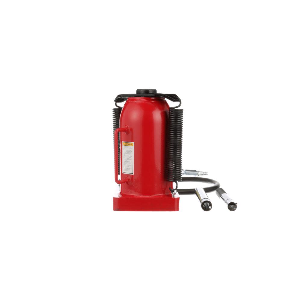 American Forge Air/Hydraulic Bottle Jack with Welded Tank and Frame 20 Ton - Ascmtools