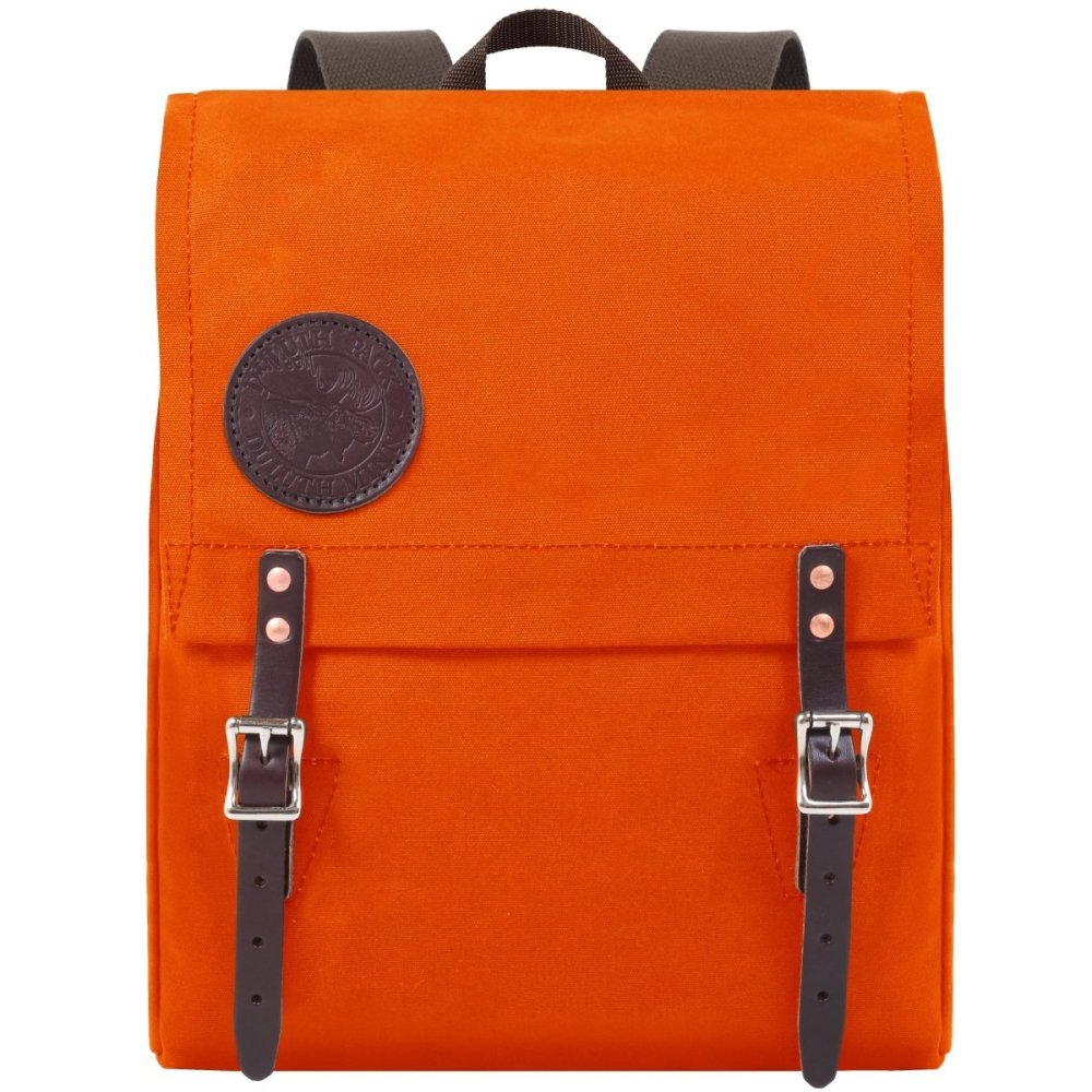 Duluth Pack 9 Liter Capacity Orange Box Style Child’s Backpack - Ascmtools