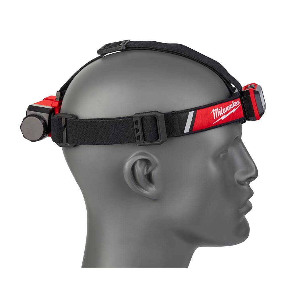 Milwaukee Headlamp USB Rechargeable Low-Profile 2pk Bundle - Ascmtools