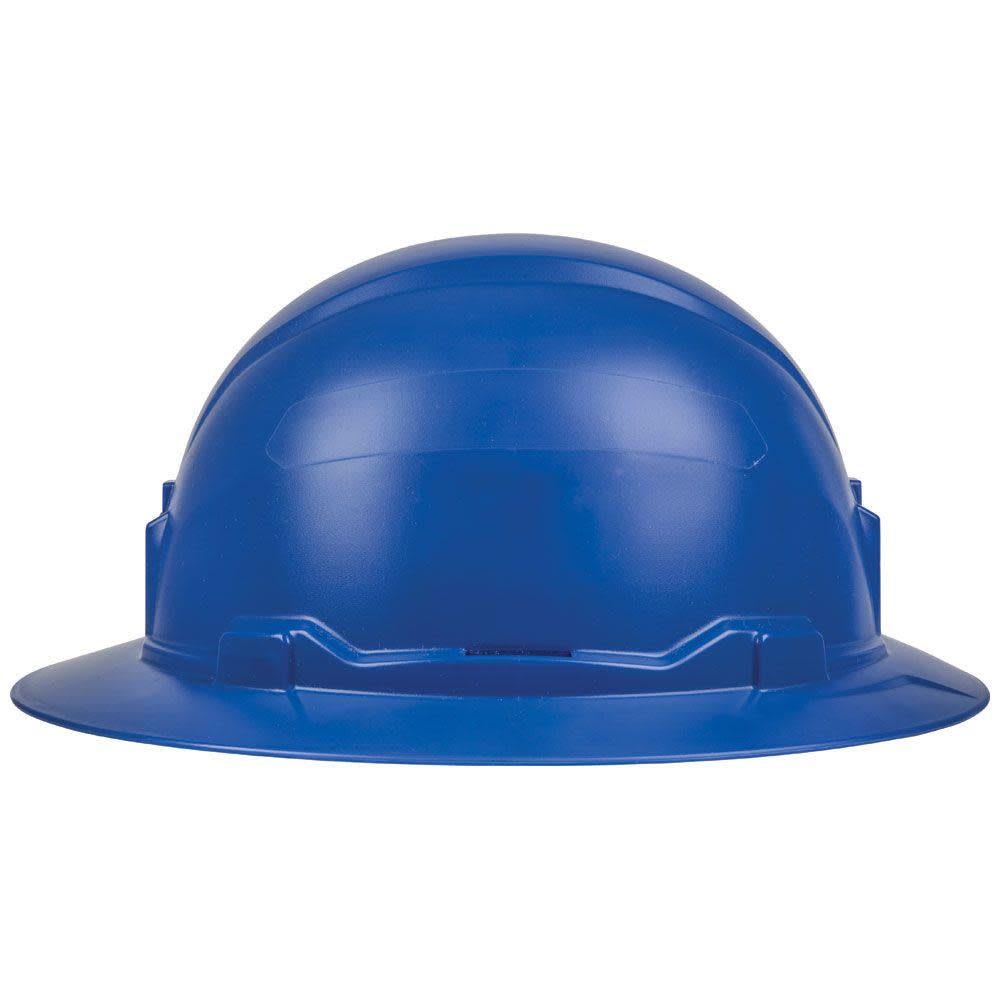 Klein Tools Hard Hat Non-vented Full Brim Blue - Ascmtools