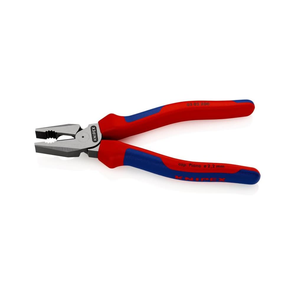 Knipex Combination Pliers 200 mm High Leverage - Ascmtools