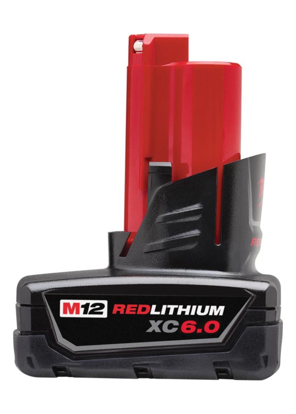 Milwaukee M12 REDLITHIUM XC 6Ah Extended Capacity and 3Ah Compact Battery 2pk Bundle - Ascmtools