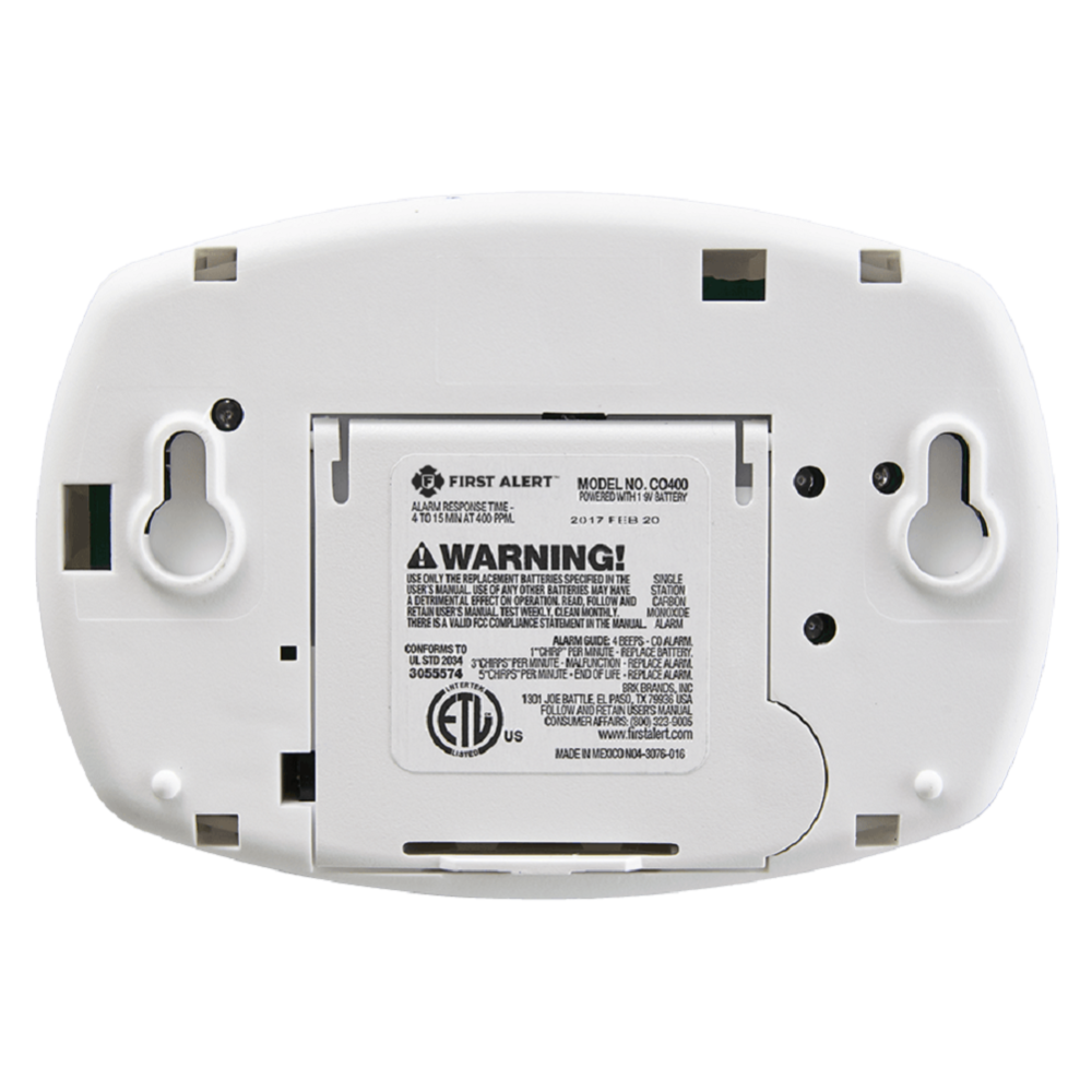 First Alert Carbon Monoxide Alarm Battery Operated – 2 Pack - Ascmtools