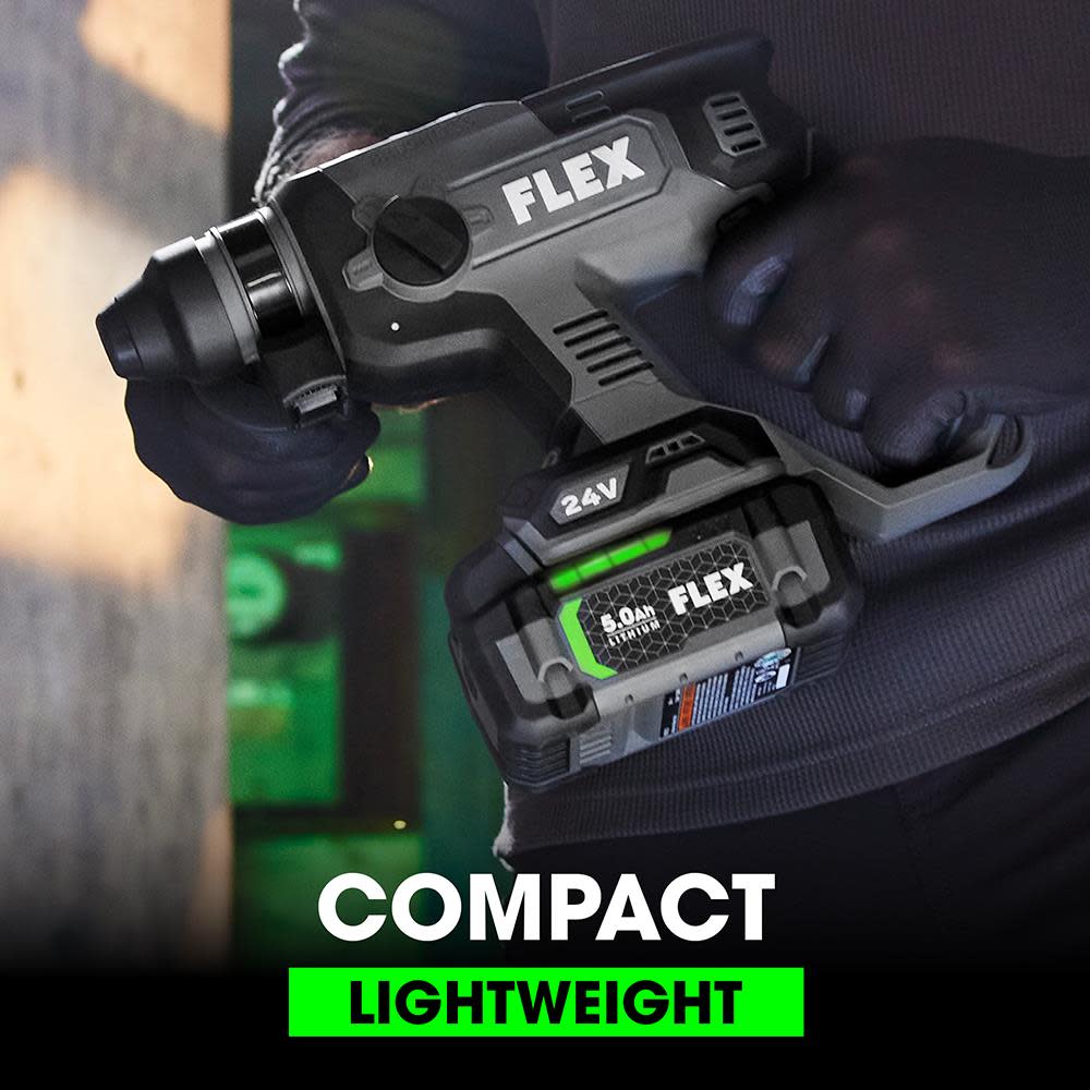 FLEX 24V 7/8-In. Sds Plus Rotary Hammer Kit - Ascmtools