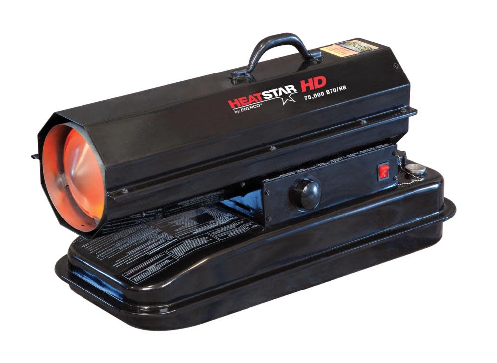 Heatstar HS75KT 75000 BTU Kerosene Forced Air Heater - Ascmtools