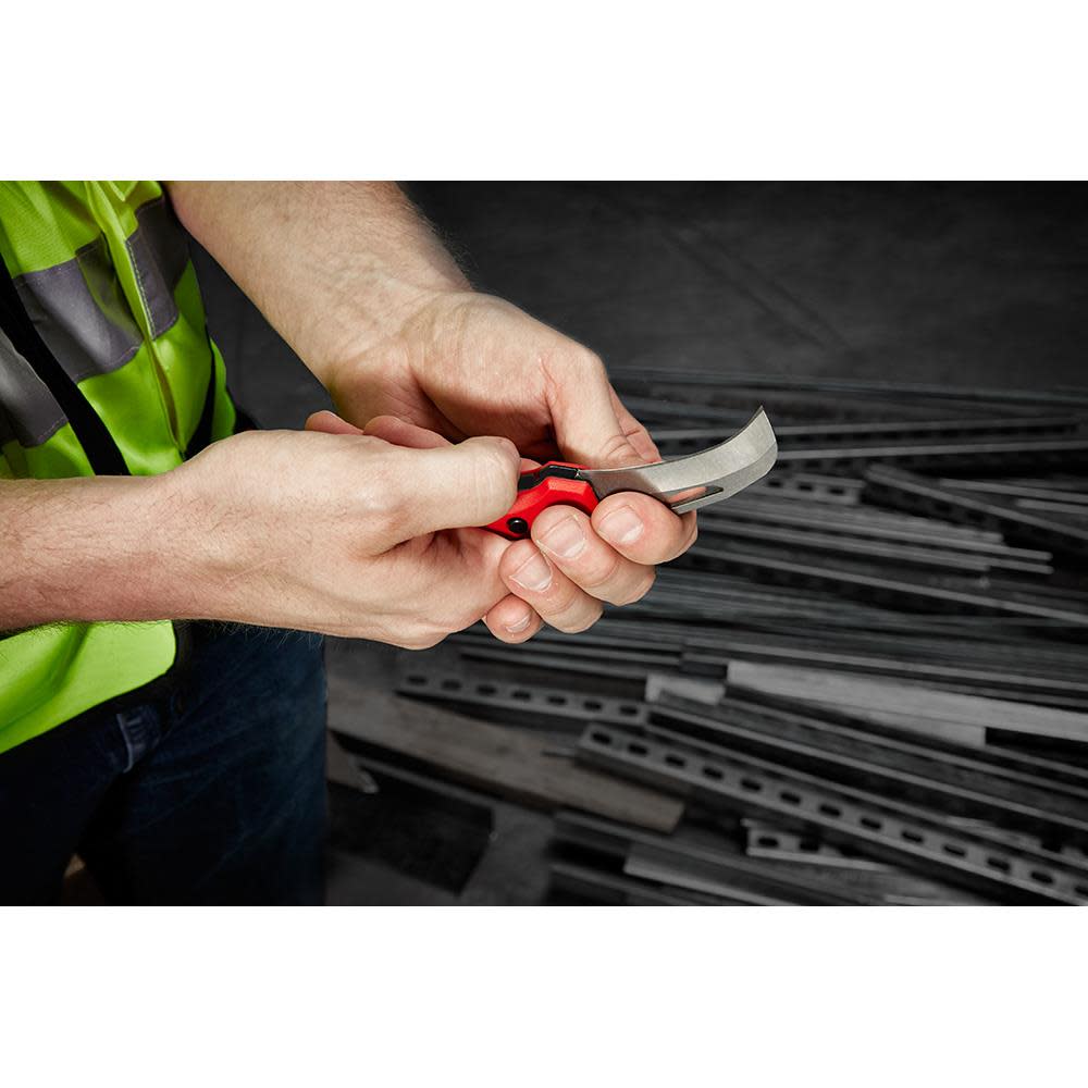 Milwaukee FASTBACK Hawkbill Folding Pocket Knife - Ascmtools