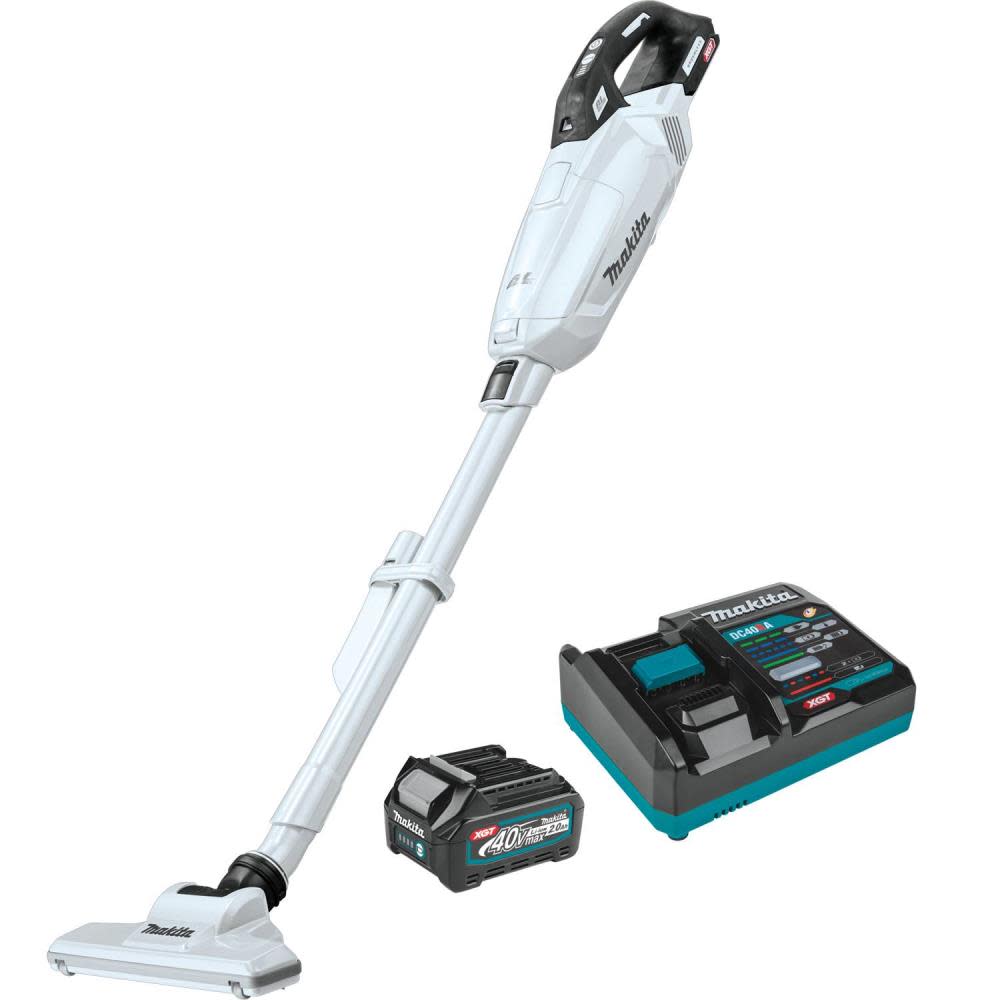 Makita 40V max XGT Vacuum 4 Speed Compact Stick Kit with Dust Bag - Ascmtools
