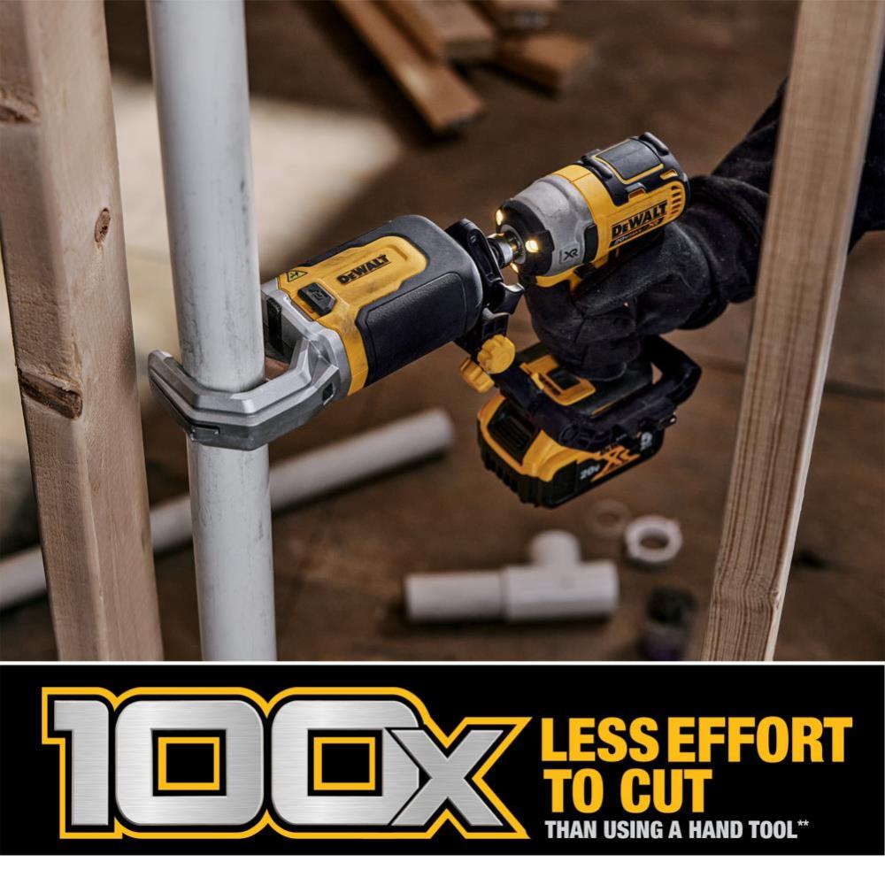 DEWALT DW PVC/PEX Cutter Attachment - Ascmtools
