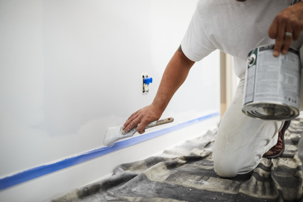 Frogtape CP 130 Painter’s Tape – Pro Grade – Blue – 48mm x 55m – 3-Pack - Ascmtools