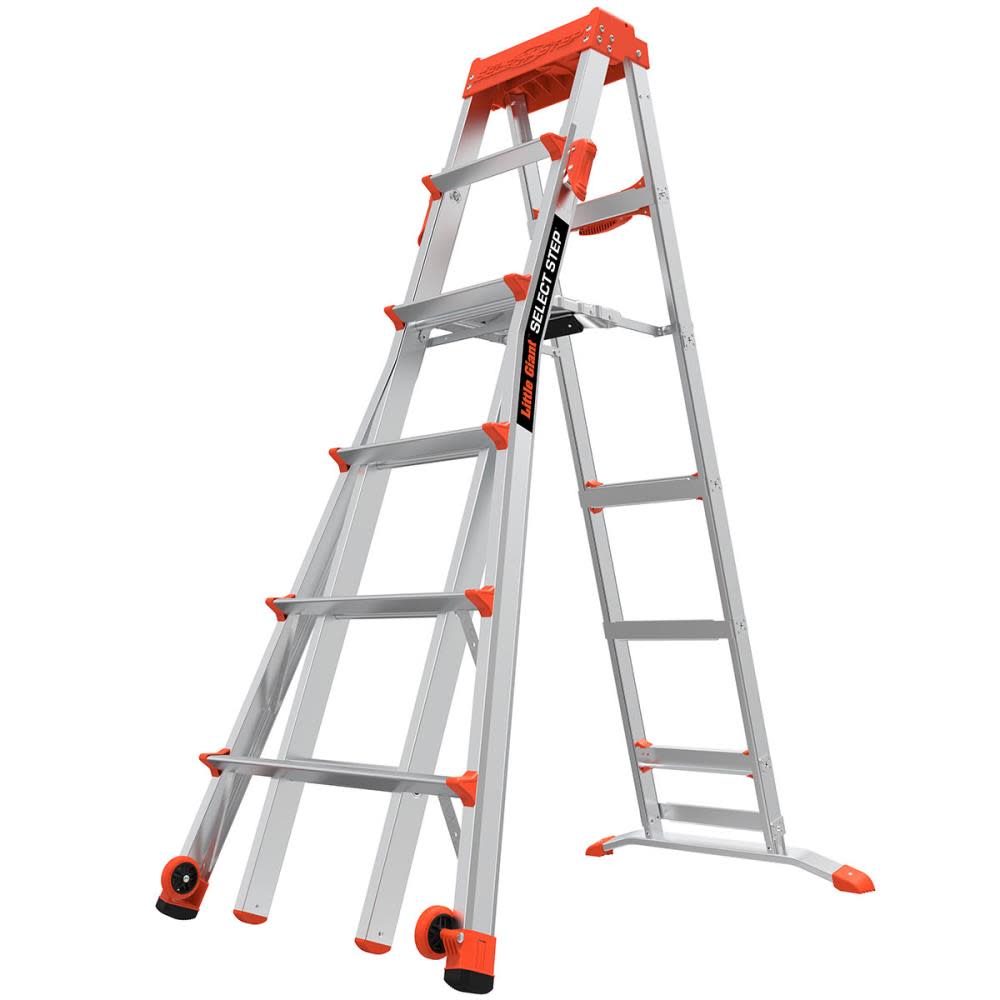 Little Giant Safety Select Step M6 Aluminum Type 1AA Step Ladder - Ascmtools