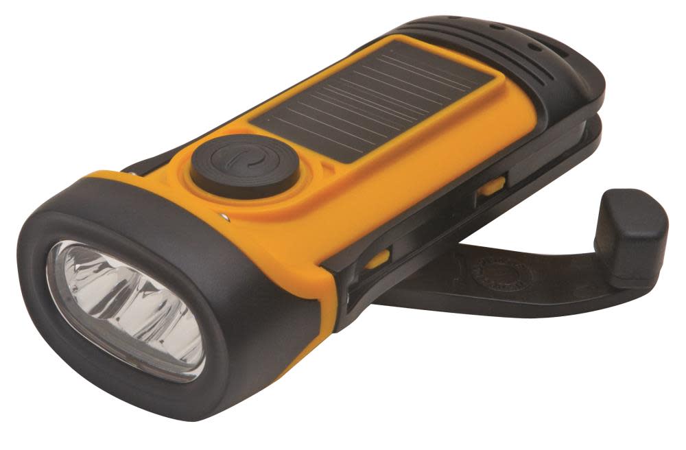 Aervoe Solar Waterproof Flashlight - Ascmtools