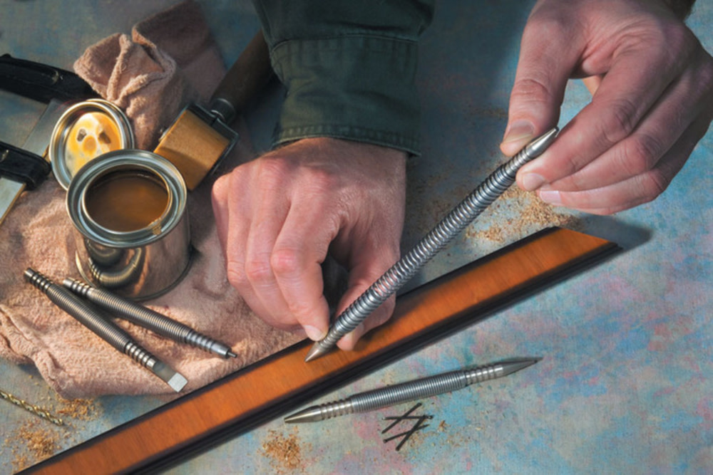 Spring Tools Nail Set 2/32 & 3/32 Hammerless Double Ended Combo - Ascmtools