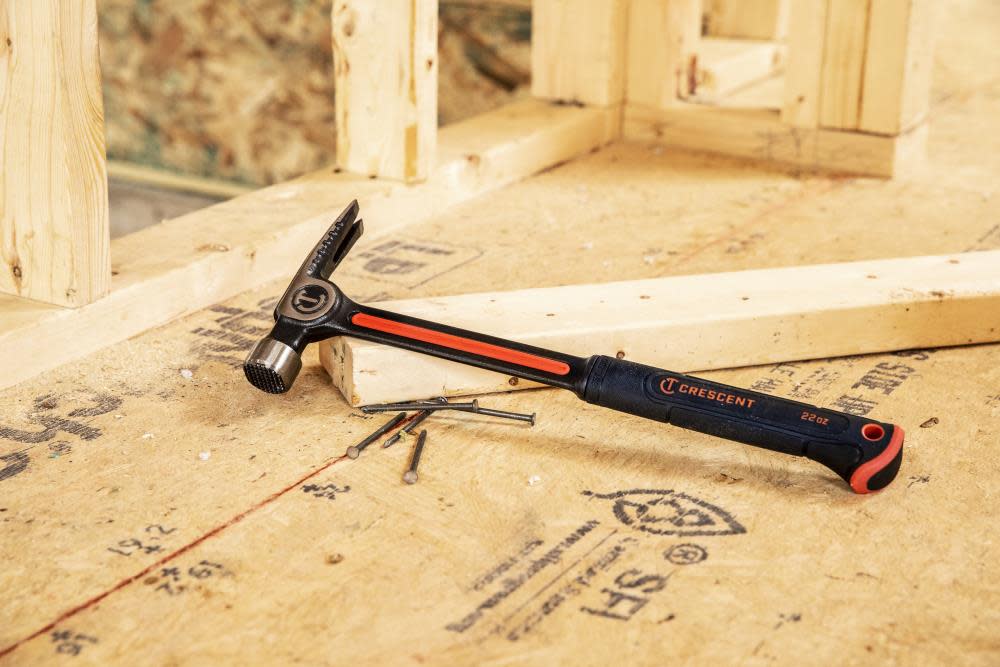 Crescent Framing Hammer 22oz Steel Milled Face - Ascmtools