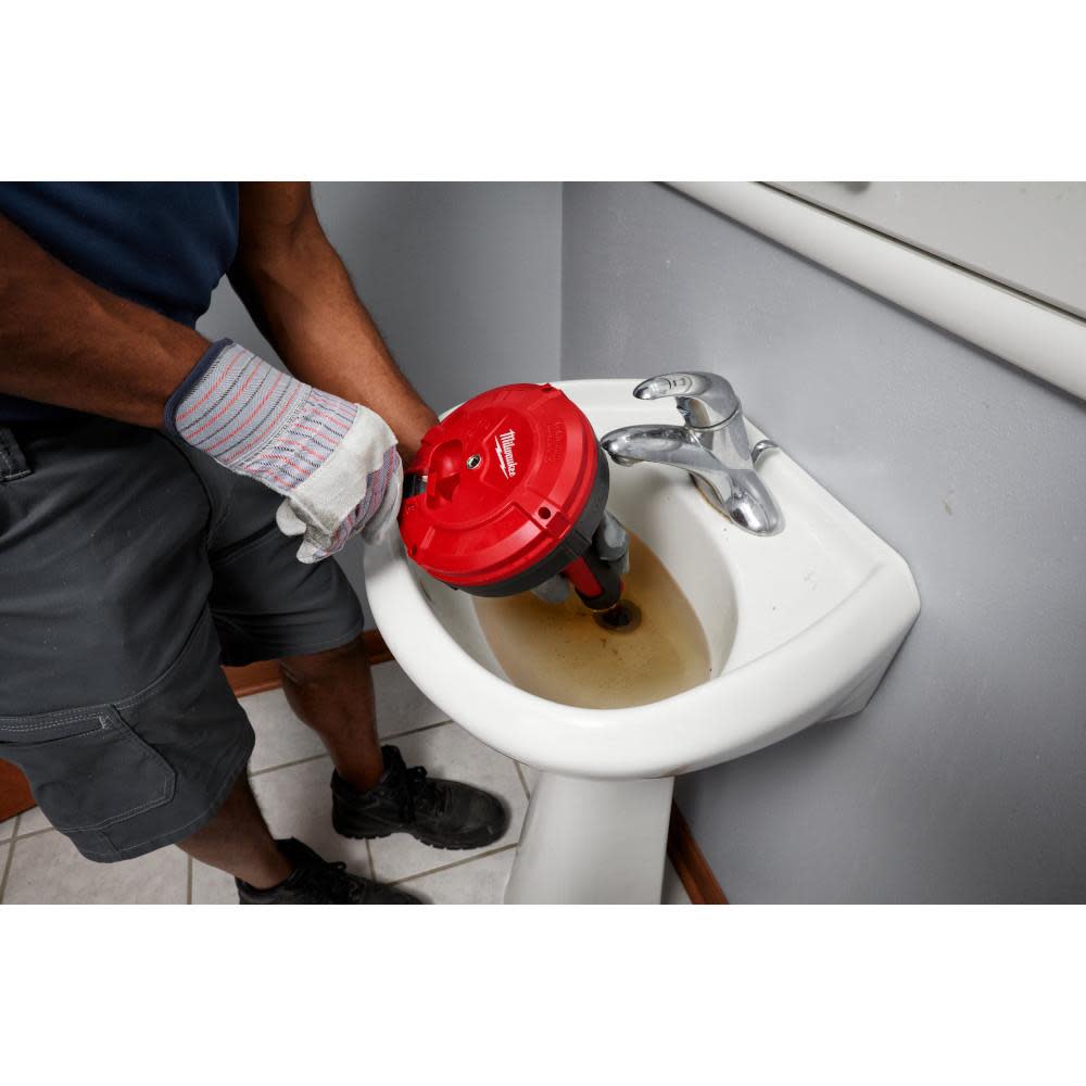 Milwaukee TRAPSNAKE 25 Auger with CABLE DRIVE - Ascmtools