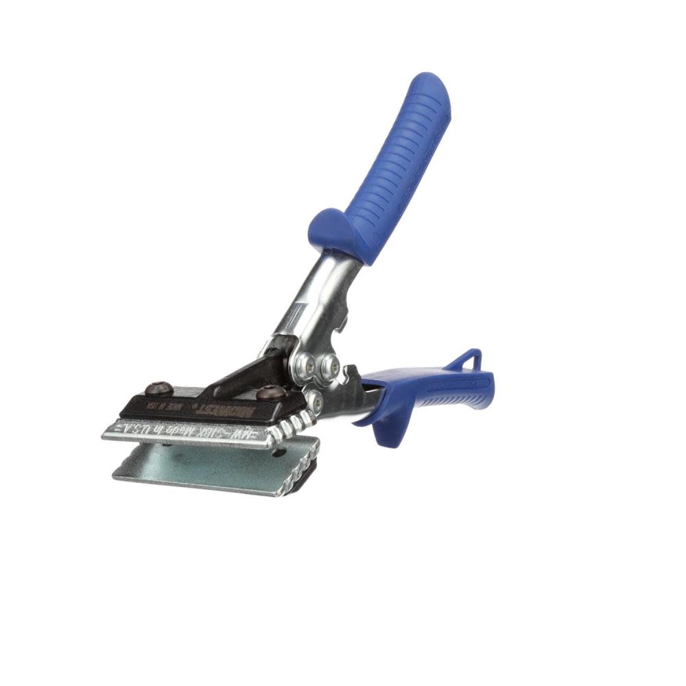 Midwest Snips 3 In. and 6 In. Interchangeable Blade Straight Handle Seamer Set - Ascmtools