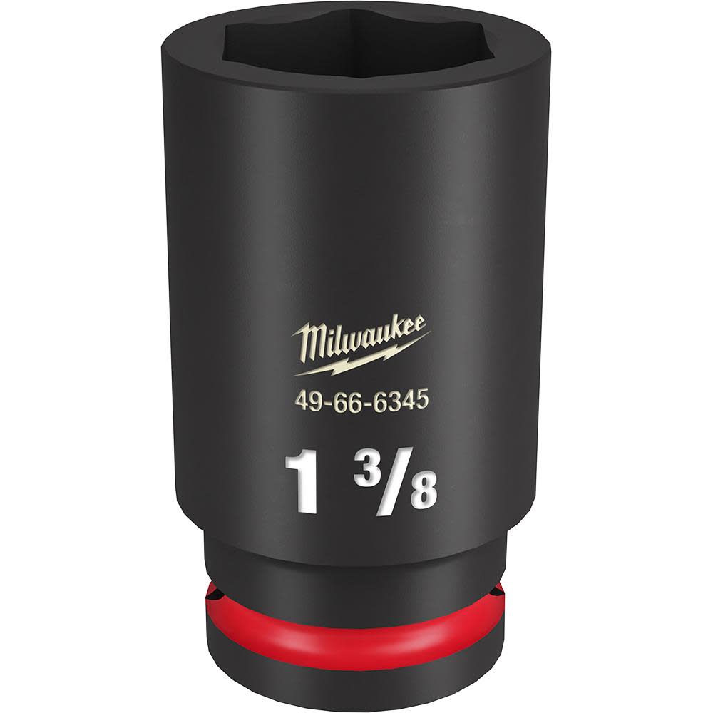 Milwaukee Impact Socket 3/4″ Drive 1 3/8″ Deep 6 Point - Ascmtools