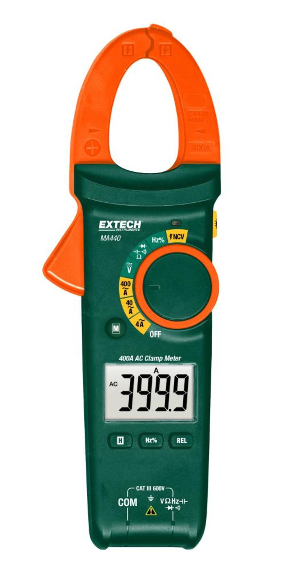 Extech 400 A Clamp Meter + NCV - Ascmtools