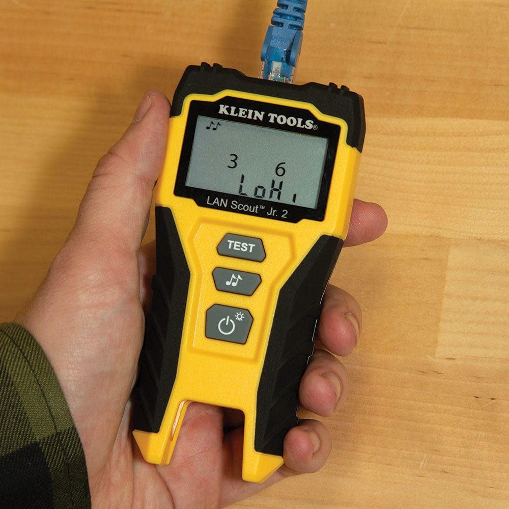 Klein Tools LAN Scout Jr 2 Cable Tester - Ascmtools