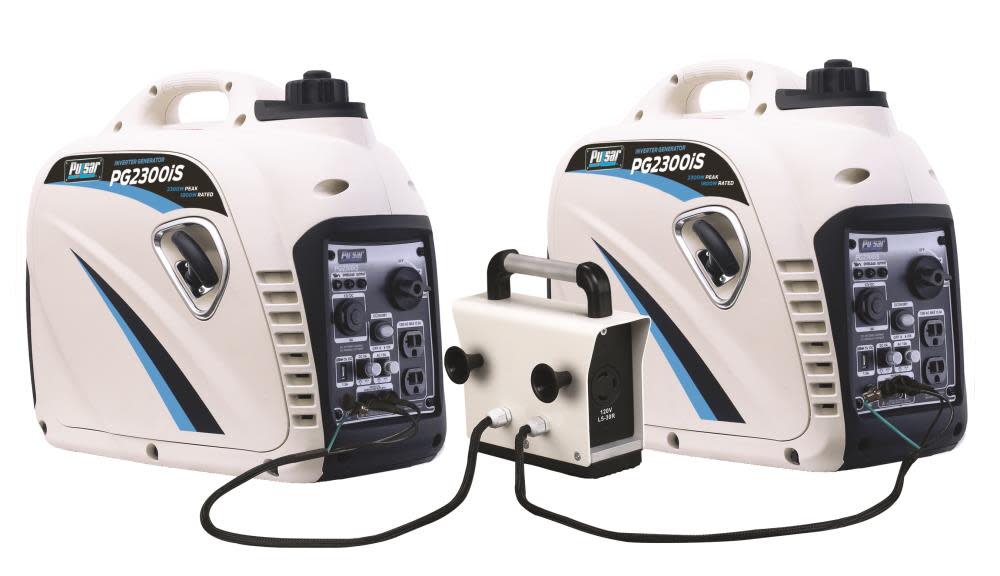 Pulsar Products 2300-Watt/1800-Watt Gasoline Powered Recoil Start Inverter Generator with CARB Compliant 80CC Ducar Engine - Ascmtools