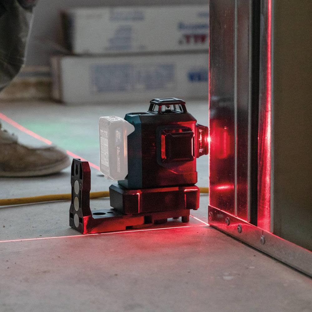 Makita 12V max CXT Self Leveling 360 3 Plane Red Laser Bare Tool - Ascmtools