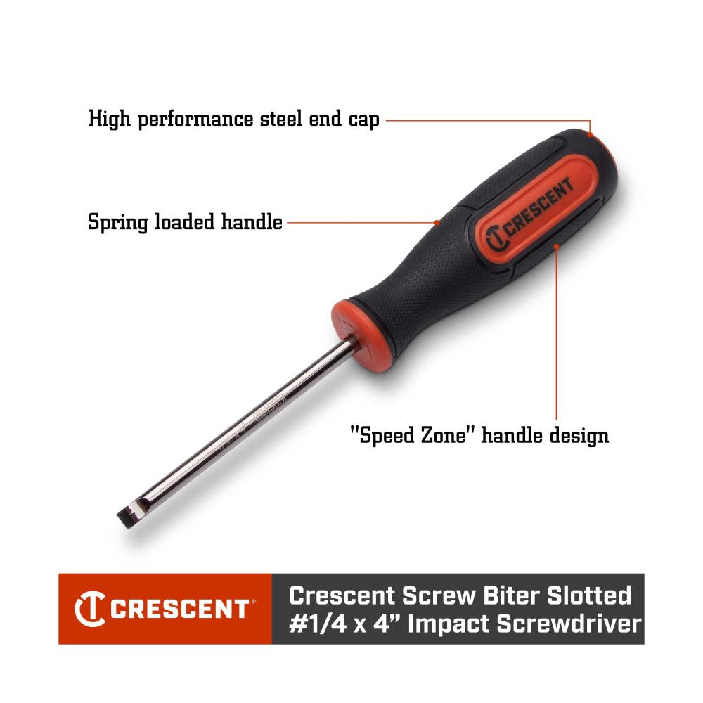 Crescent Extraction Screwdriver 1/4″ x 4″ - Ascmtools