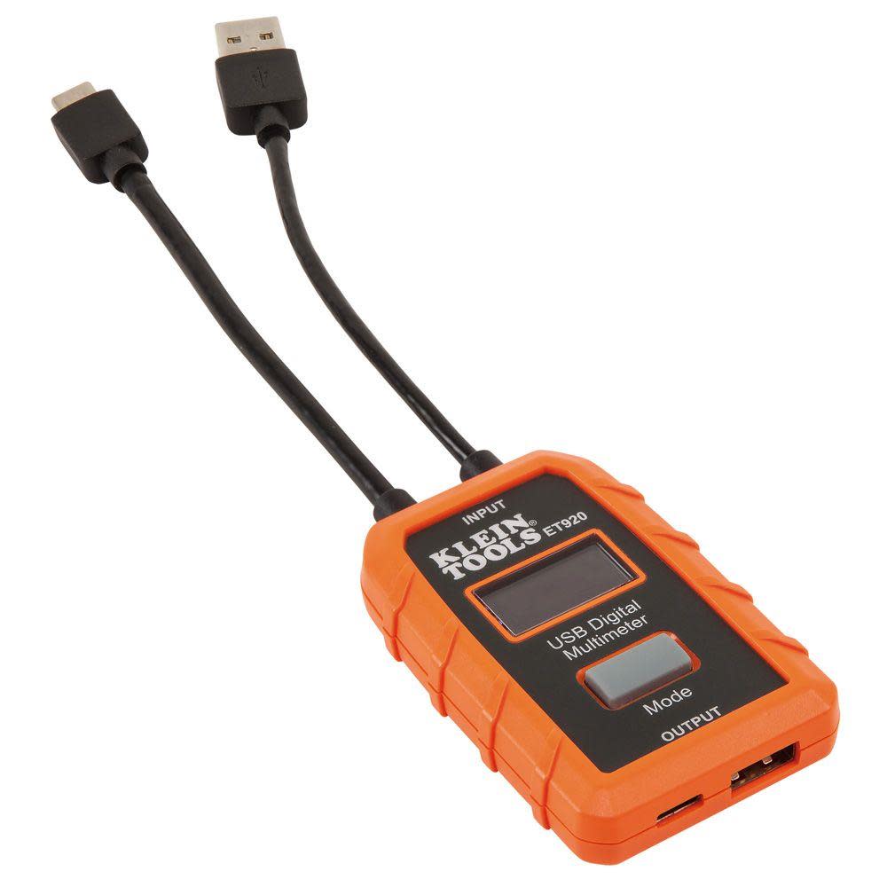 Klein Tools USB Digital Meter USB Type A and C - Ascmtools