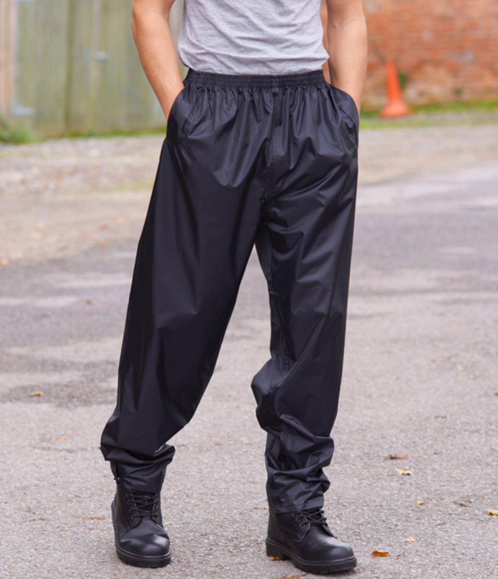 Portwest Navy Rain Trousers 3X - Ascmtools