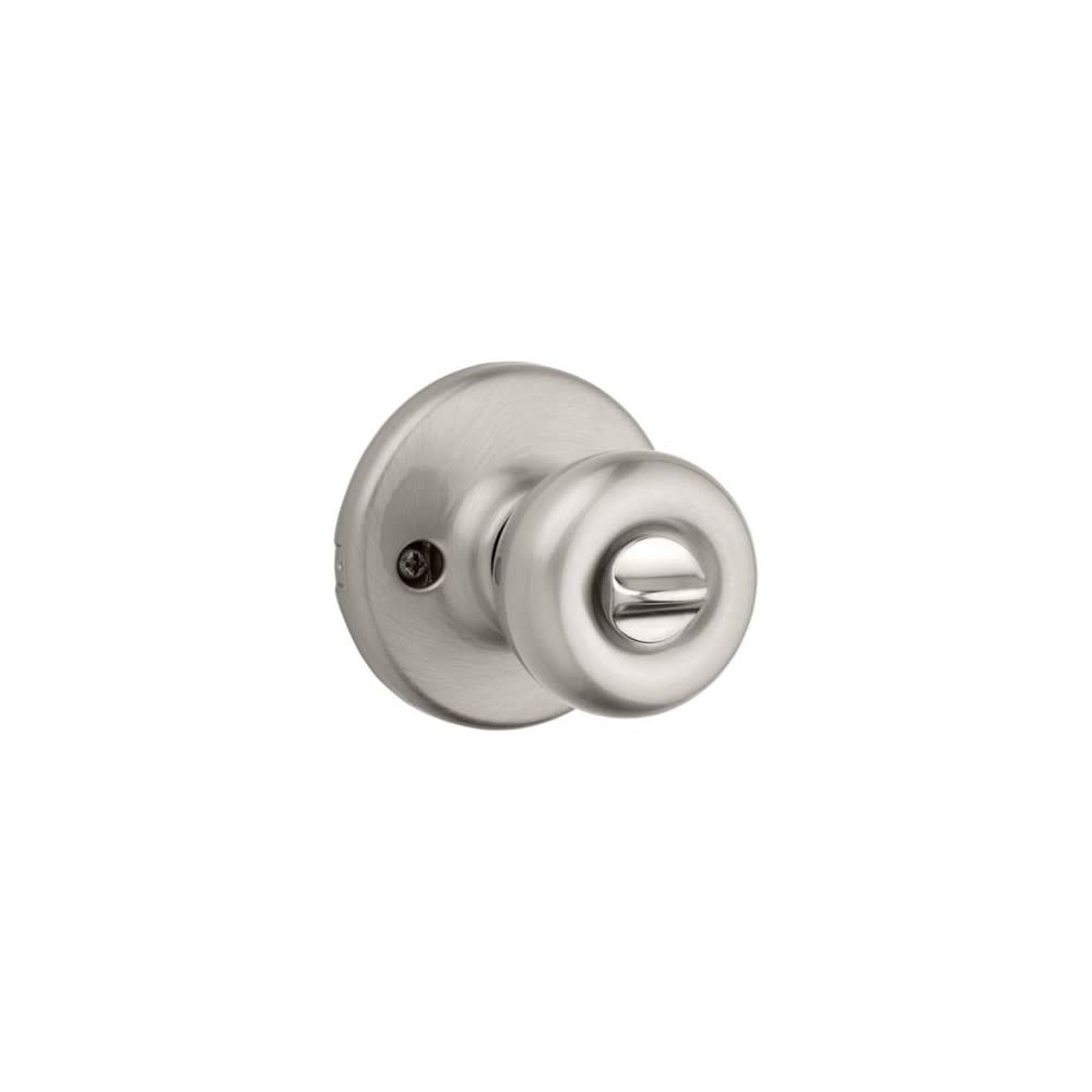 Kwikset Tylo Door Knob SmartKey Satin Chrome Keyed Entry Round - Ascmtools