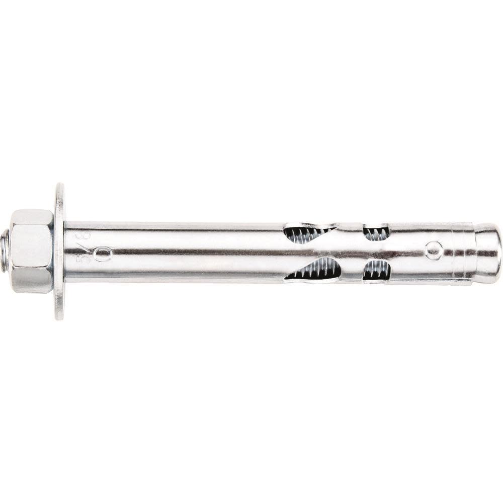 DEWALT Sleeve Anchors LOKBOLT HEX 1/2 X 2 1/2 (AS) QTY: 25 - Ascmtools