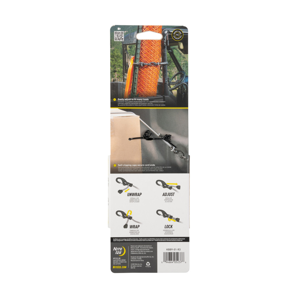 Nite Ize KnotBone Adjustable Bungee #9 - Ascmtools