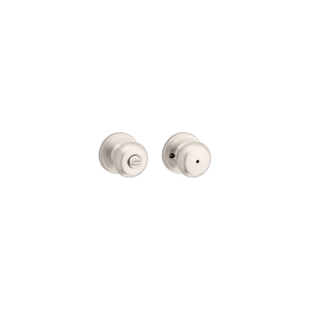 Kwikset Satin Nickel Bed/Bath Juno Privacy Door Knob - Ascmtools