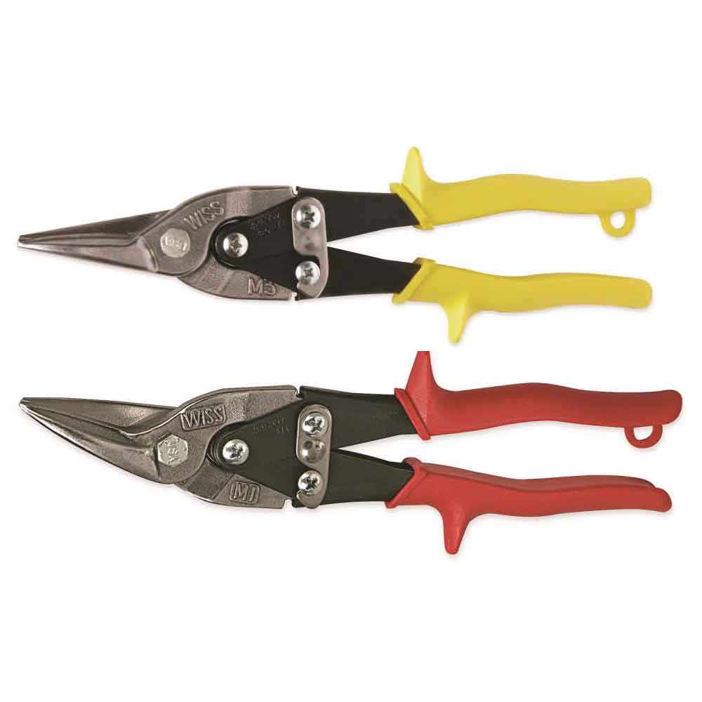 Crescent Wiss 2pk Straight and Left Compound Action Snips - Ascmtools