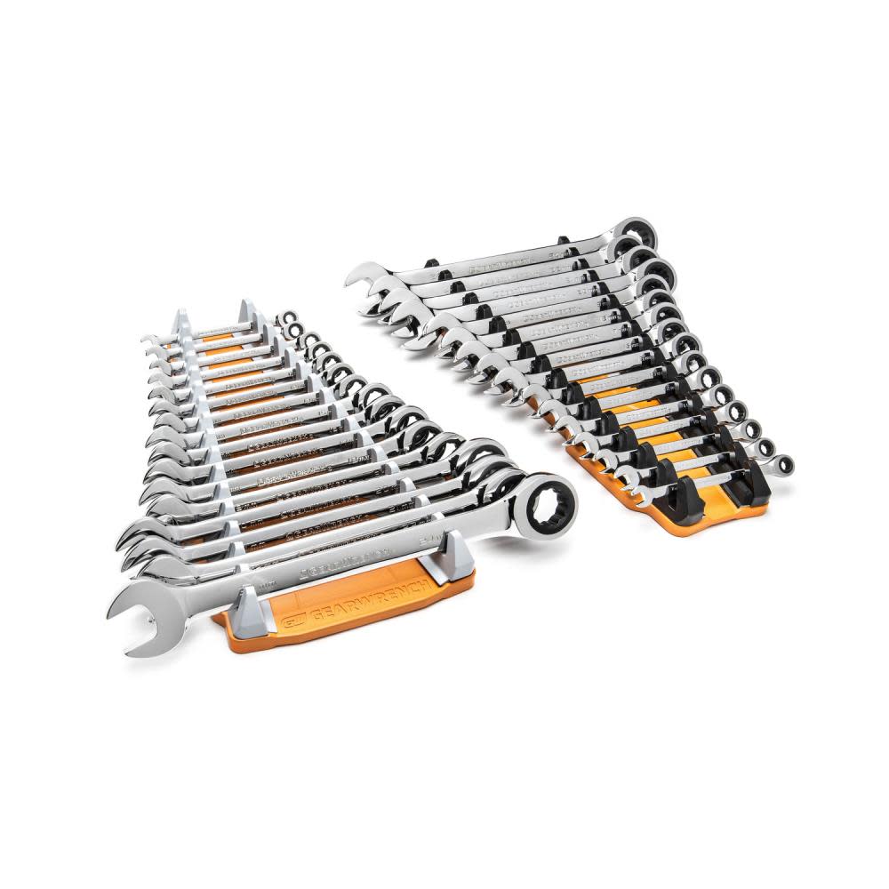 GEARWRENCH 2 Pc 16 Slots Reversible Wrench Rack - Ascmtools