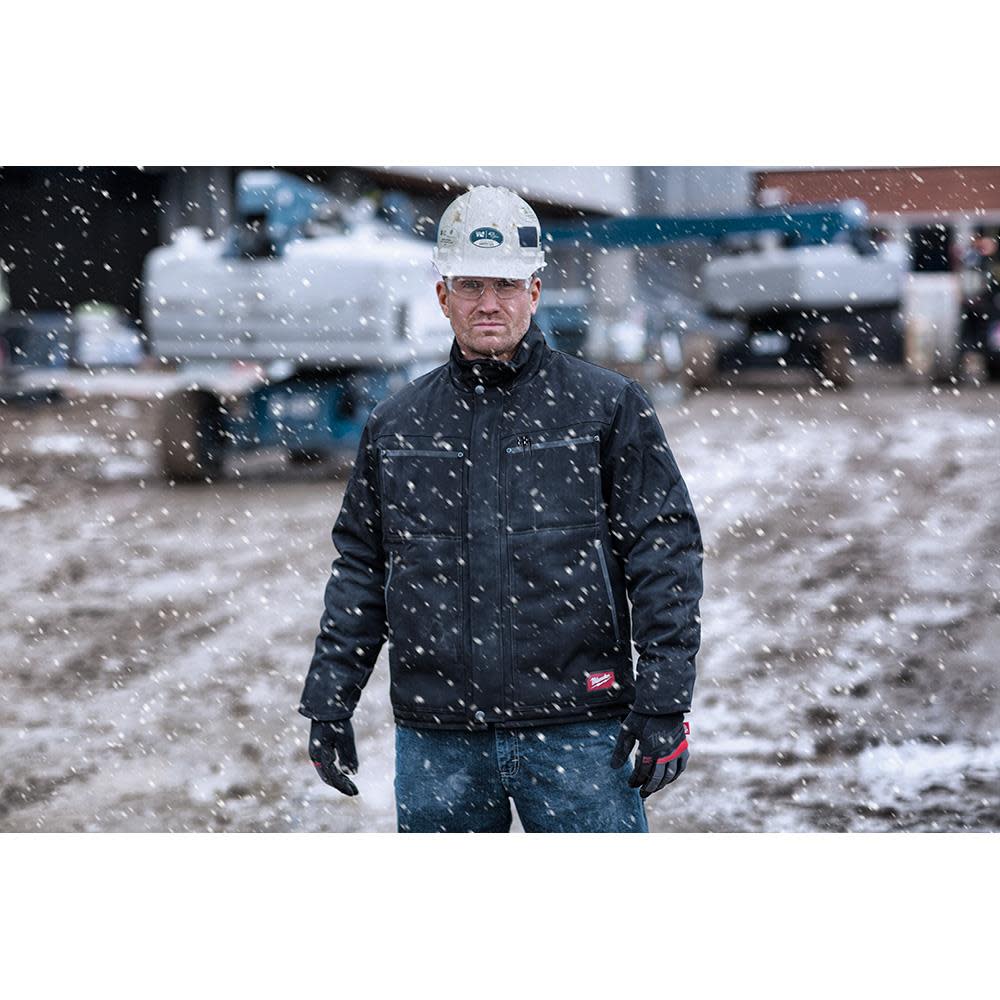 Milwaukee GridIron Traditional Jacket – Black - Ascmtools