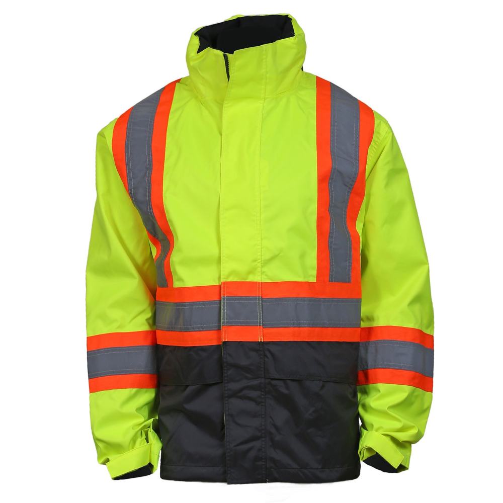 Helly Hansen Alta Waterproof Shell Jacket Hi-Vis Yellow XL - Ascmtools